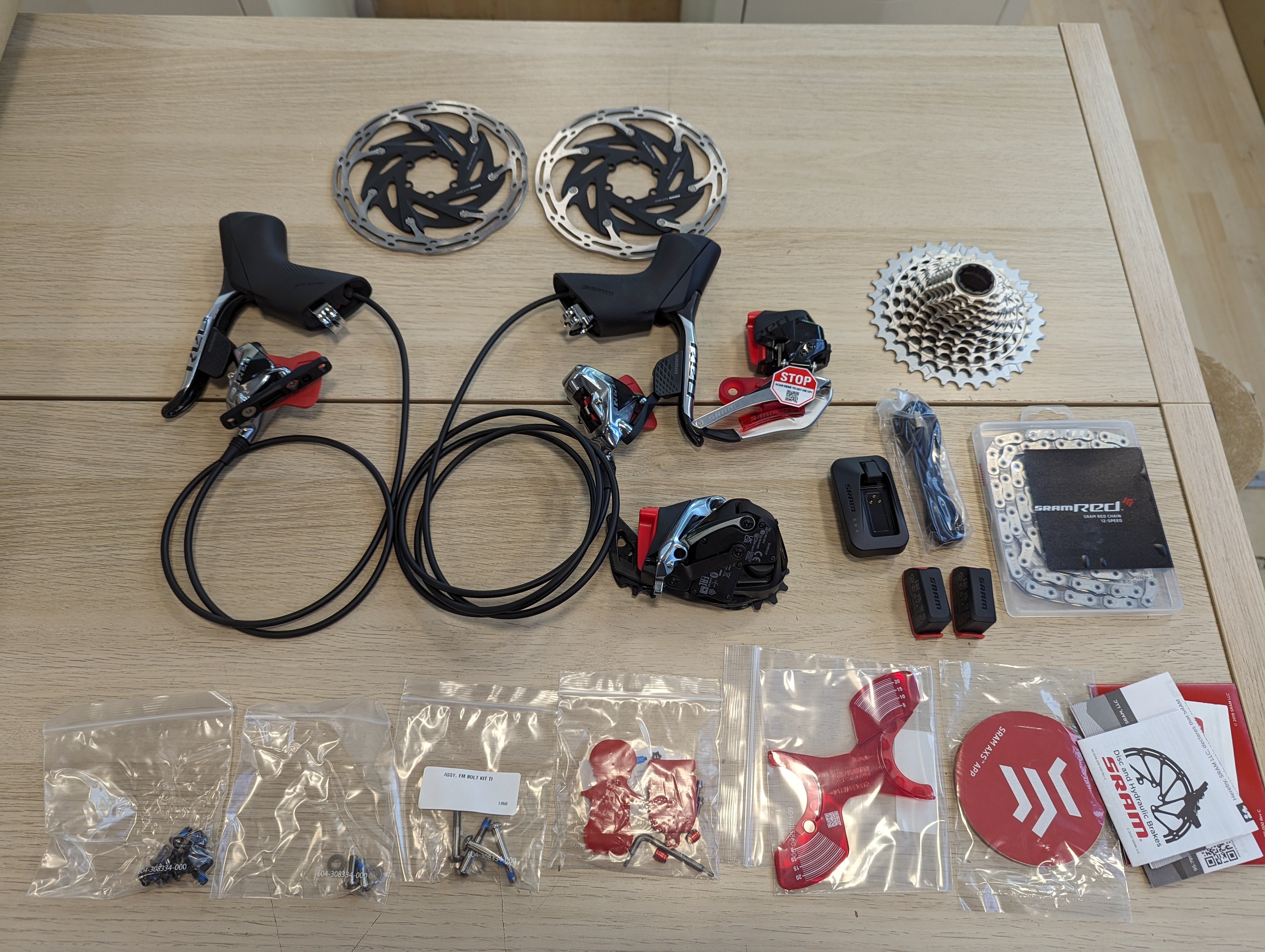 Sram Red AXS 2x Disc Groupset – Brown's Sports & Cycle Co. Ltd.