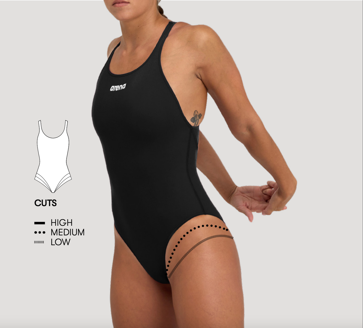 Confetti Swimtech Multi Back