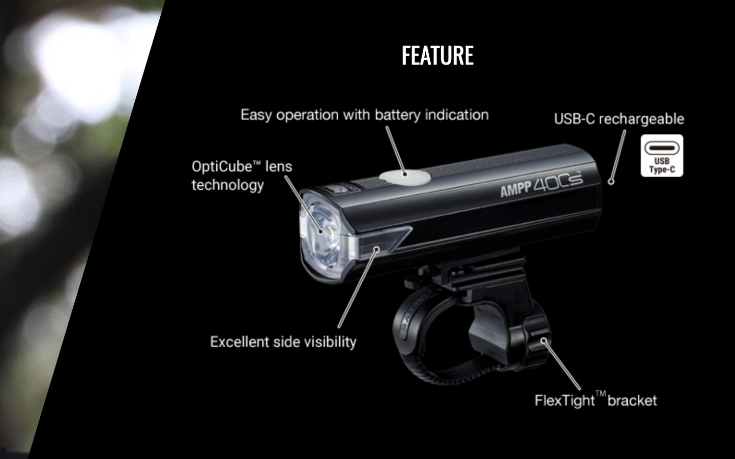 AMPP400s USB-C Rechargeable