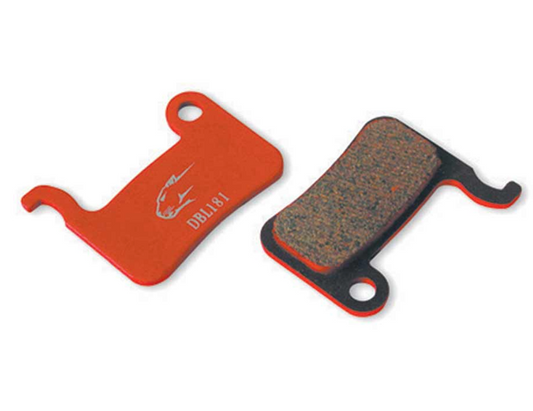 Disc Brake Pads, Semi-metallic, Shimano A-Type