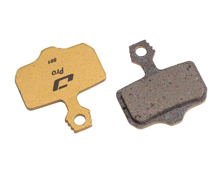 Disc Brake Pads, Shape: SRAM Level/2 Piece Road, Semi-Metallic