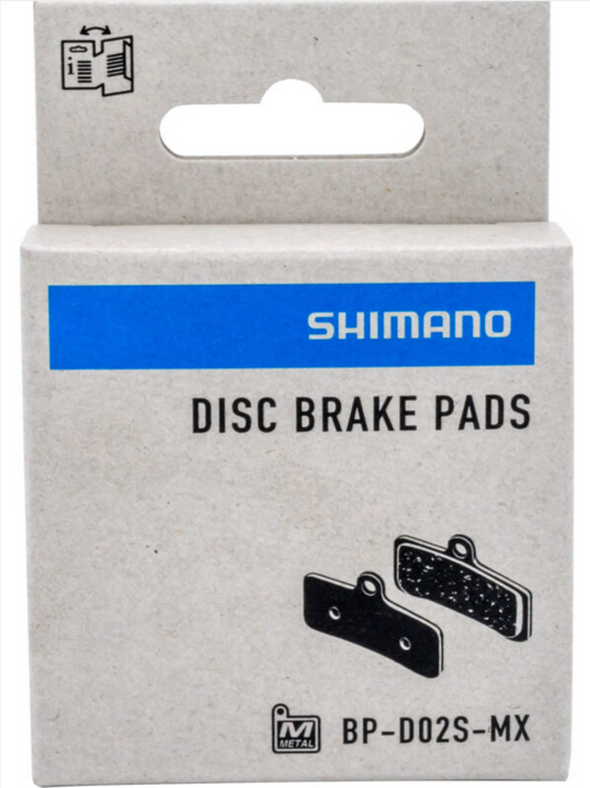 D02S Metal Pad W/O Fin, Pad Spring, W/Split Pin